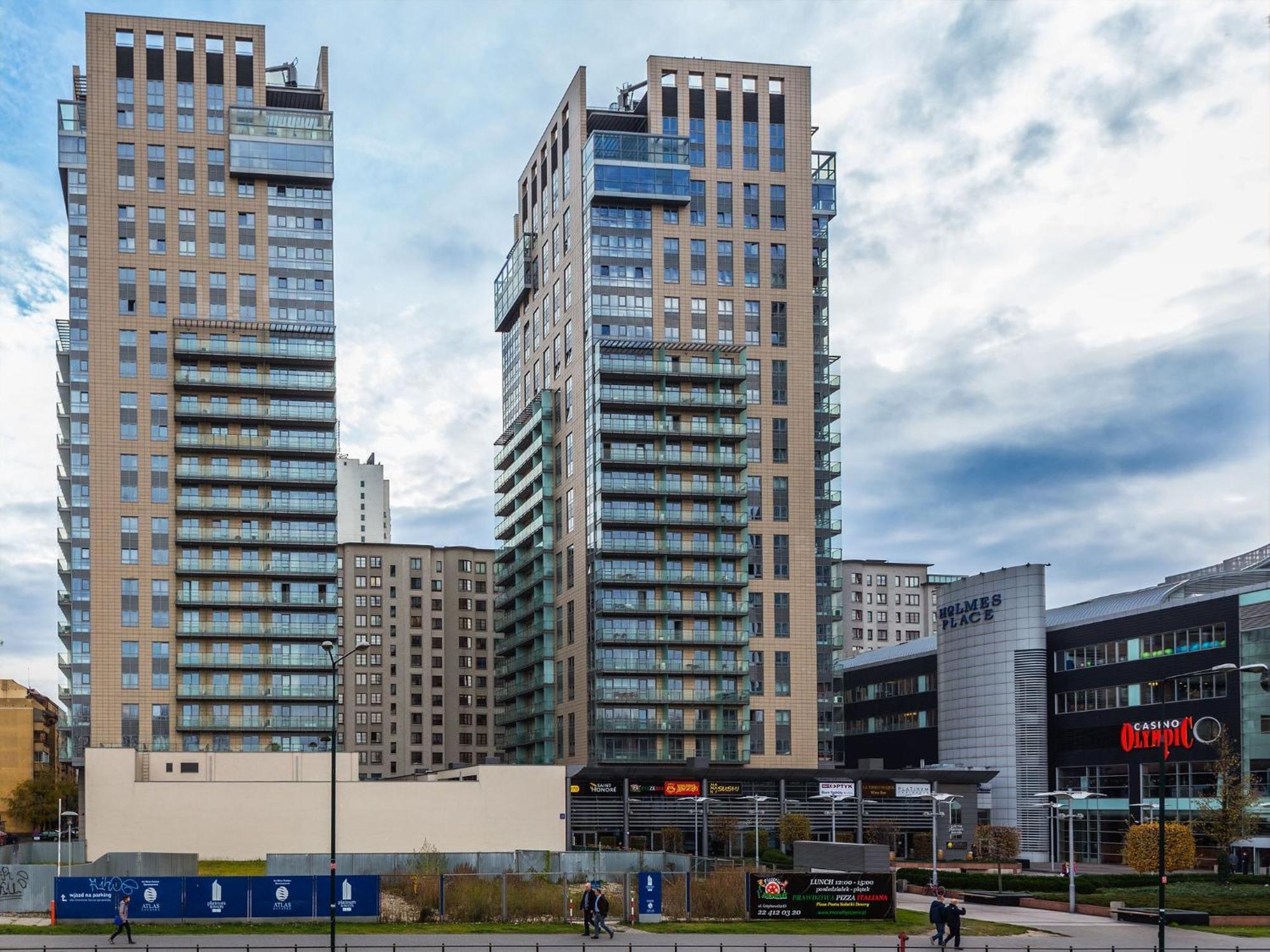 Golden Apartments Warsaw - Big And Bright Apartment In Platinum Towers- Browary- Grzyb61A Exteriér fotografie